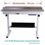  BREDE PLAN - VOUWMACHINE LD-1230 